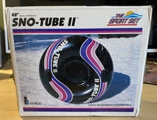 Vintage Rare Intex The Sport Set 48" Sno-Tube II Winter Tube #68210 Sealed