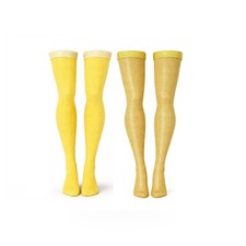 Lemon Yellow stockings for 10.5" fashion dolls