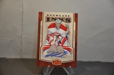David Aebischer hockey Montreal Canadiens 2006-07 Flair Showcase Inks I-DA Auto