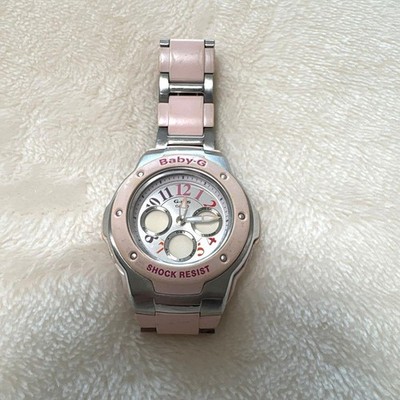 CASIO Baby-G Analog Women's Watch Pink Casual Design Shock Resistant