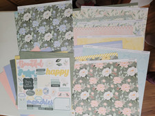CTMH Close to My Heart/Stampin Up CC5242 Secret Garden Paper Packet Plus Extras