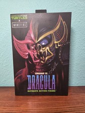 NEW NECA TMNT X UNIVERSAL MONSTERS SHREDDER AS DRACULA PURPLE WALMART EXCLUSIVE