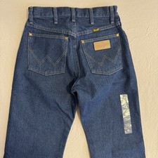 Vintage Wrangler Cowboy Cut Jeans 14MWZG Women's 5x34 Straight High Rise NWOT