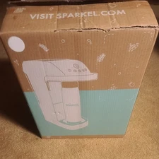 Beverage System | Sparkling Water Maker | No CO2 Tank Needed | Carbonated(white)