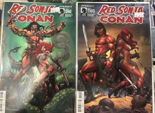 Red Sonja / Conan 2PC #1-2 -  Roberto Castro Variant Covers (9.0/9.2) 2015