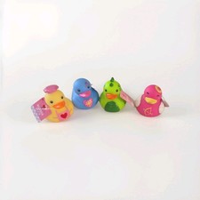 Target 2026 VALENTINES Rubber Duck Mini Figure 2.5" Set of 4 Ducks