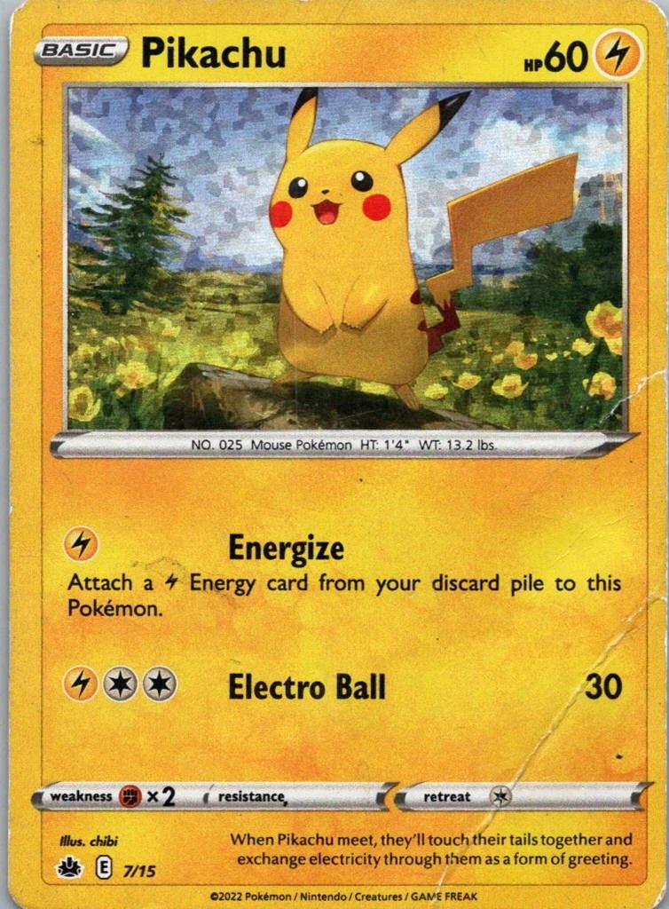 McDonald's Pokémon Pikachu Individual Cards for sale - eBay