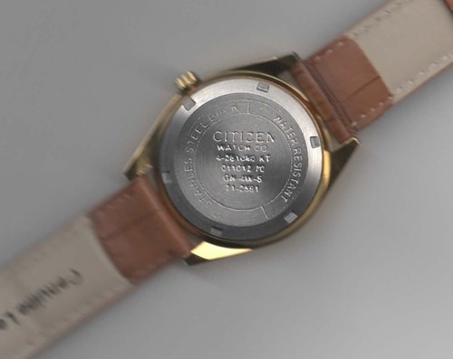 Citizen Eagle 7 Automatic Men’s Watch 21 Jewels Day/Date Gold Dial