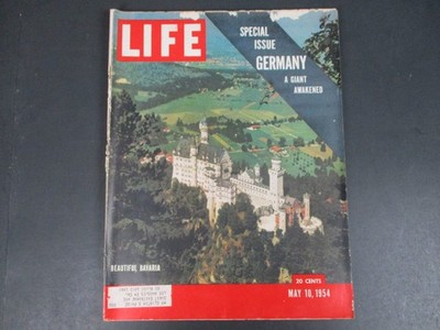 VTG Life Magazine May 10, 1954 Bavaria Germany Special Issue
