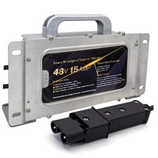 48V 15 AMP Golf Cart Waterproof Battery Charger for 48 Volt Yamaha G19-G22