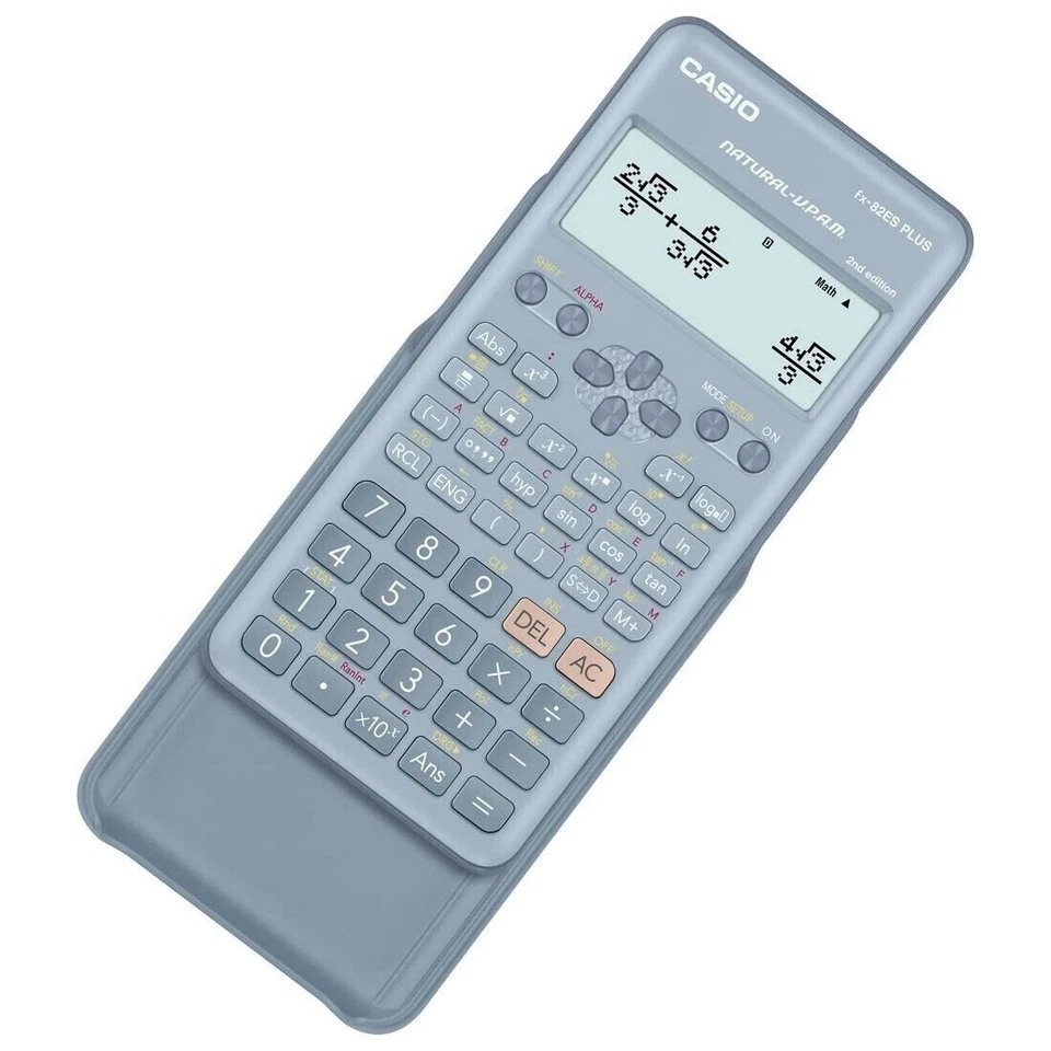 Calculatrice scientifique non programmable Casio FX-82ES Plus Blue 2e... - Photo 2/3