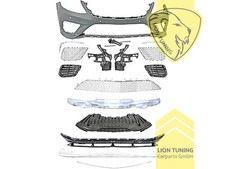 Frontstoßstange Frontschürze für Mercedes Benz W222 S-Klasse Frontstoßstange Frontschürze für Mercedes Benz W222 S-Klasse