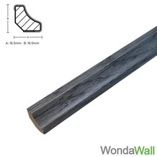 MDF Scotia Beading - 20 Lengths (24m) - Flooring Trim for Laminate & Wood Floors