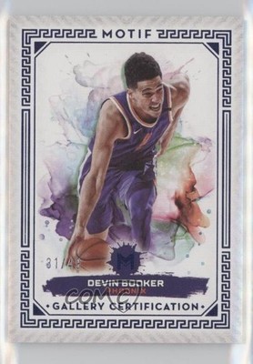 2023 Topps Motif Gallery Certification Ultramarine Blue /49 Devin Booker #44 7y2
