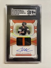 2022 Panini NT - Clutch Factor Auto Adley Rutschman Gold /25 - SGC 9 Auto 10
