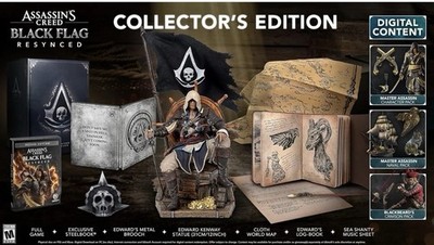 PRESALE! ship 7/9! Assassin's Creed Black Flag Resynced Collector's Edition PS5