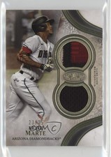 2021 Topps Tier One Relics 23/25 Ketel Marte #T1R2-KM Dual Patch s7g