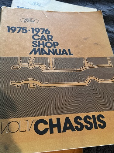 FORD 1975-1976 Car Shop Manual Volumes #1-#5 Complete set  - Bild 4 von 9