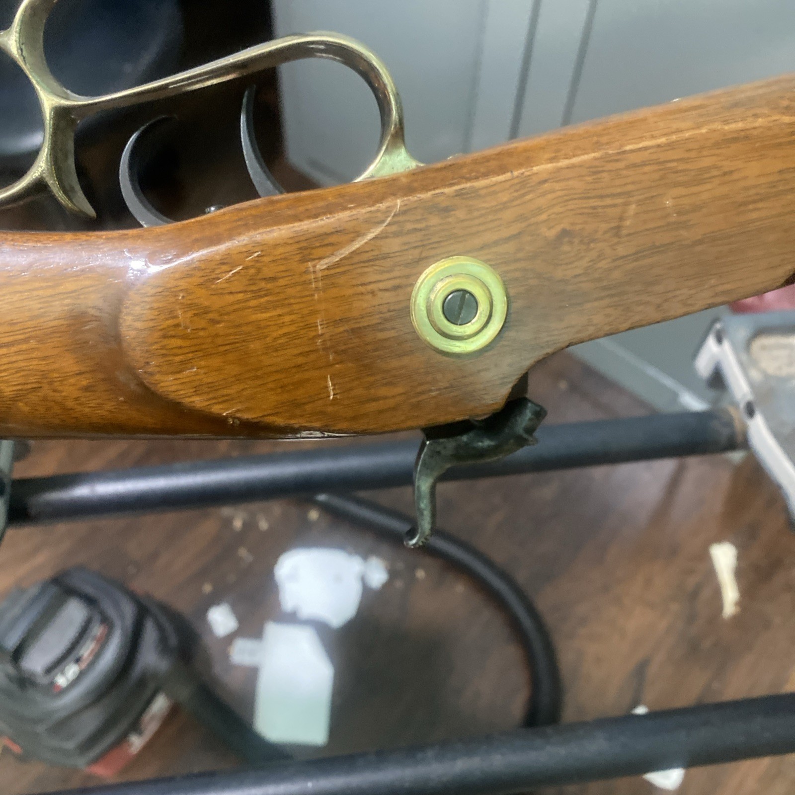 Thompson Center Hawken Stock Complete With 15/16” Barrel Channel.