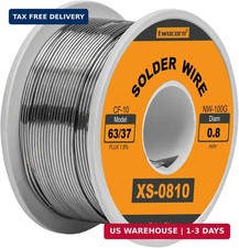 63/37 Solder Wire, high Purity no-wash tin-Lead Rosin cored Wire with 1.8 Flux