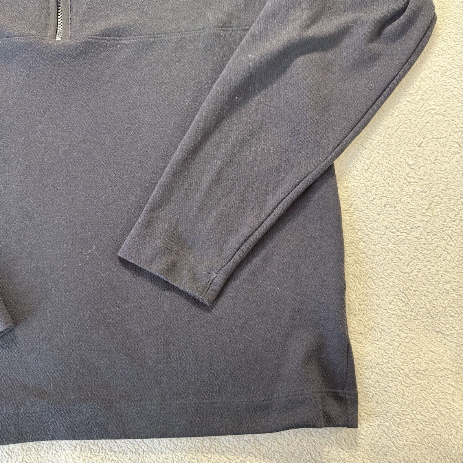 SACAI X NIKE Nike NBA Utah Jazz Team Issue Giacca Mezza Zip Nera Performance Uomo Taglia L