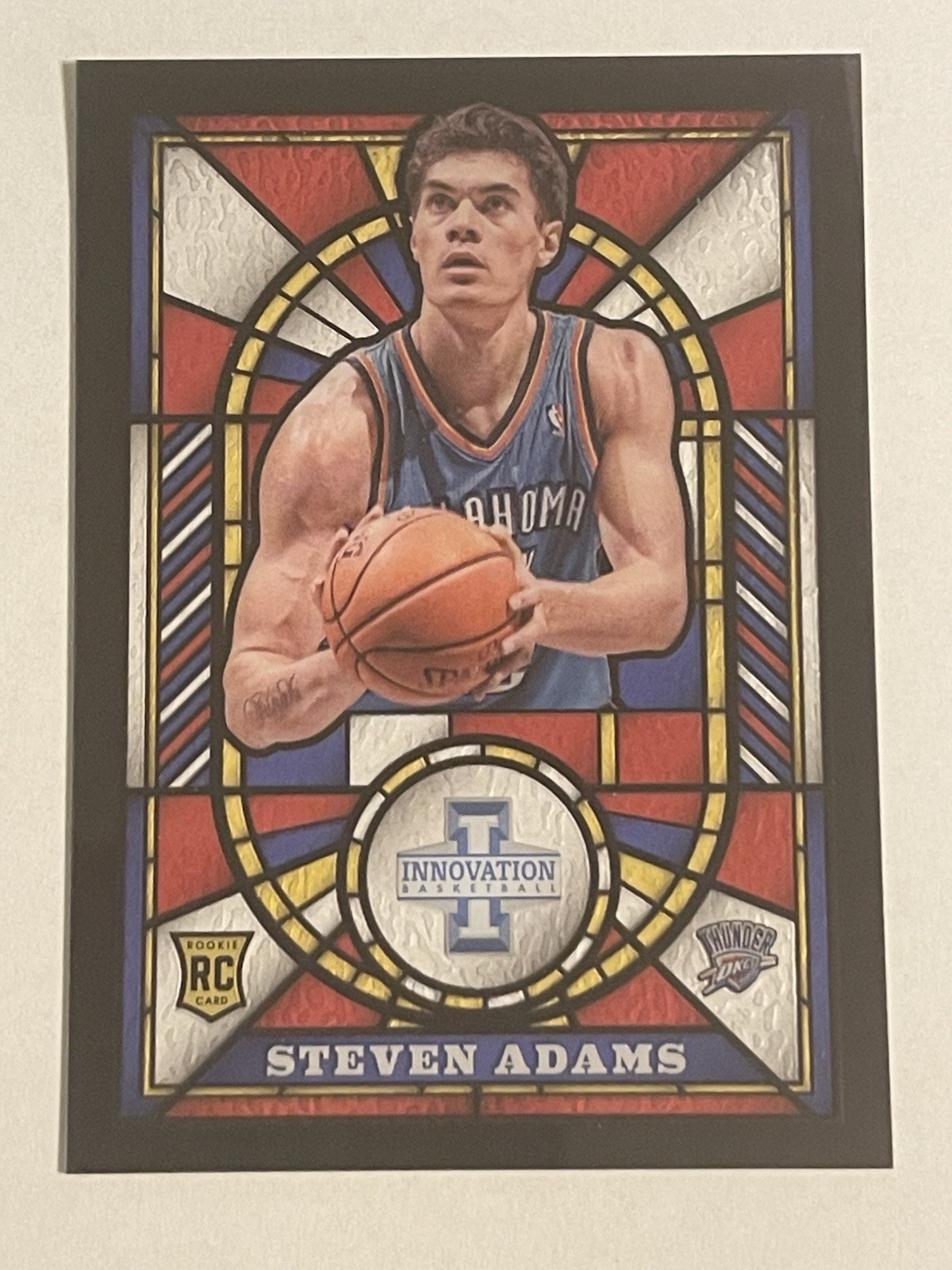 2013-14 Panini Innovation - Rookie Stained Glass Steven Adams #21 (RC)