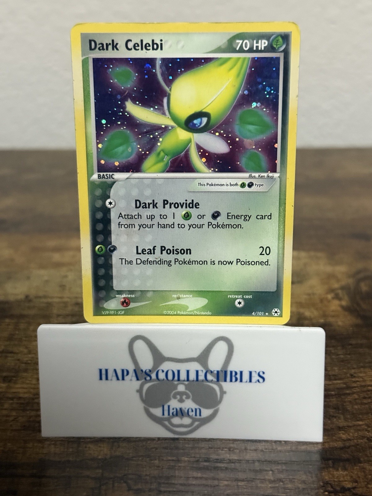 Pokemon TCG Dark Celebi 4/101 Hidden Legends Holo NM/LP++