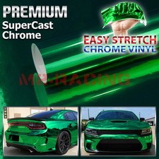 15 Colors Supercast Easy Stretch Chrome Car Vinyl Wrap Bubble Free Sticker Film