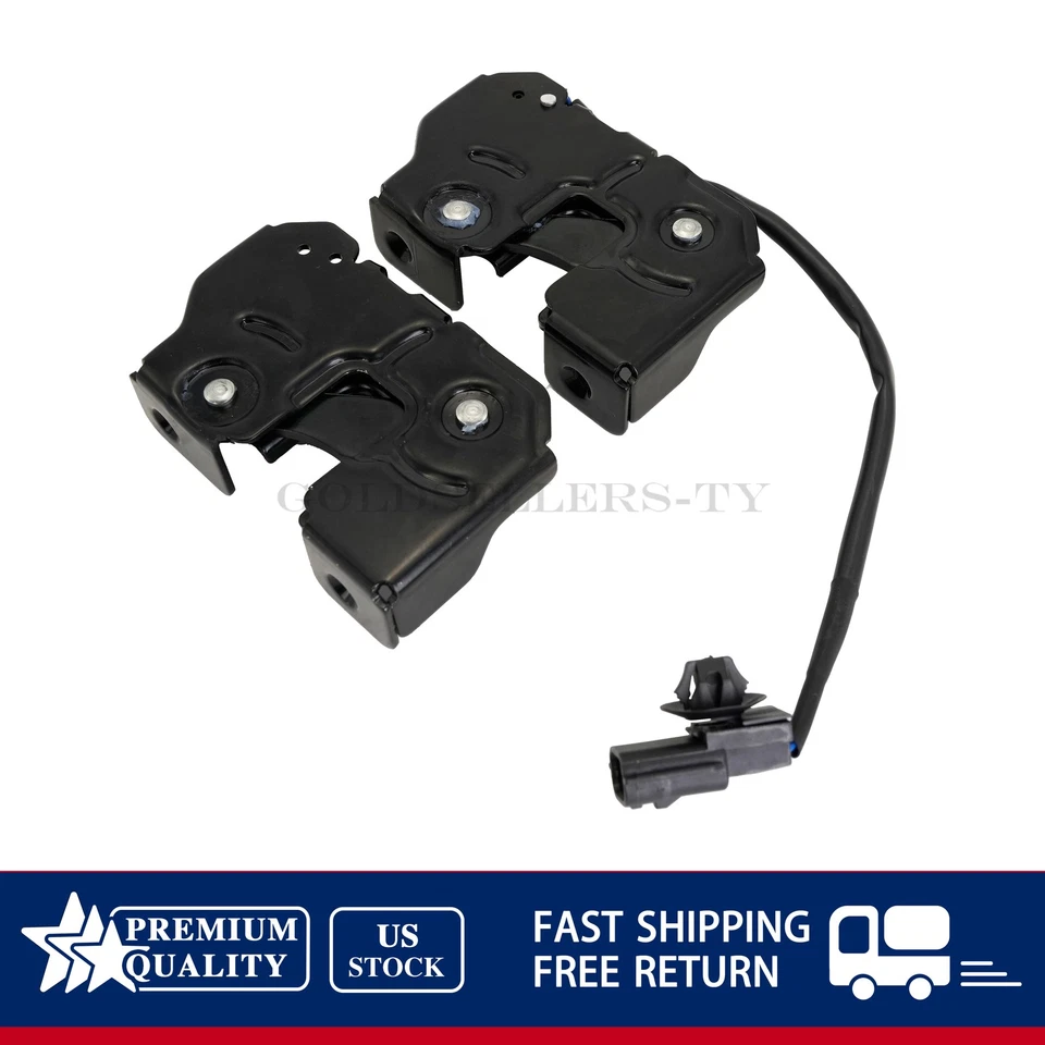 Pair Right & Left Hood Lock Latch For NISSAN 370Z GTR INFINITI G37 Q60 Q40 G35 Foto 2 de 4