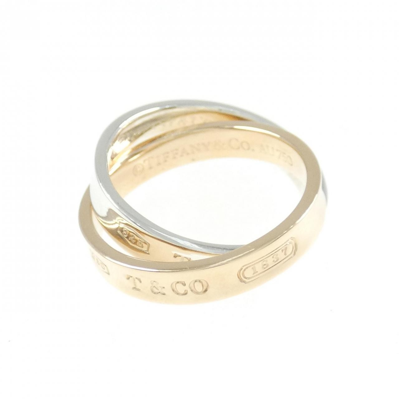 Authentic Tiffany 1837 Interlocking Circle Ring  #260-007-116-7756