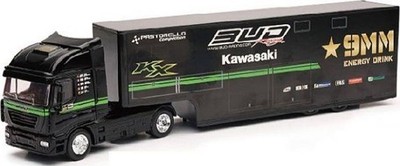 New-Ray Iveco Stralis Bud Racing Truck Maßstab 1:43