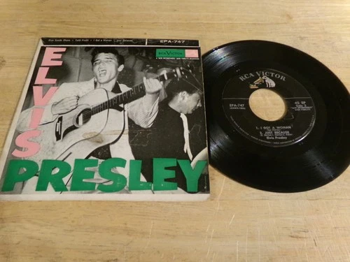 Elvis Presley 45EP - self-titled - RCA Victor EPA-747  w/cvr