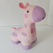 Fisher Price SOOTHE  GLOW Giraffe PINK / Lights  Music / Works / 2013