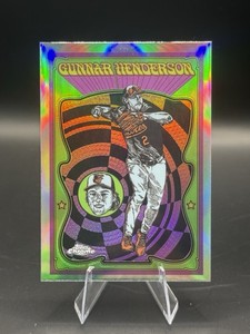2025 Topps Chrome Baseball Ultra Violet All Stars Gunnar Henderson SSP 1:680