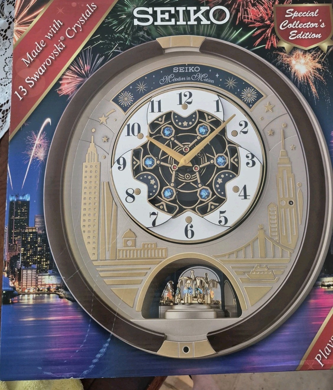 Seiko Limited Edition Melodies In Motion Musical Wall Clock - 