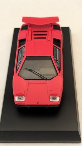 KYOSHO 1/64 Lamborghini Countach LP500S rojo Diecast Car exclusivo de Japón - Imagen 11 de 14