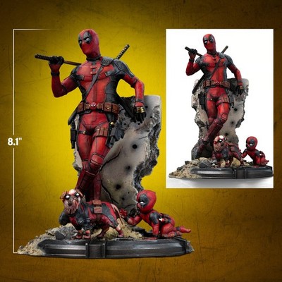 Marvel Deadpool & Wolverine Scale 1:10 DEADPOOL Iron Studios Sideshow