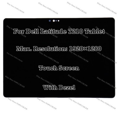 12.3'' Für Dell Latitude 7210 Tablet FHD+ 60Hz LCD Montage Berühren Sie Ersatz