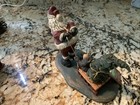 American Chestnut Folk Learning To Co Pilot Sculpture AM1217 Adorable — photo 4