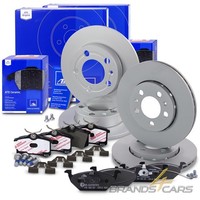 ATE Bremsscheiben +Ceramic BelÄGe Vorne+Hinten FÜR Audi Seat Ibiza Skoda VW Polo