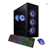 iBUYPOWER Scale Gaming PC i5-14400F RTX 4060 8GB 16GB DDR5 1TB NVMe Black