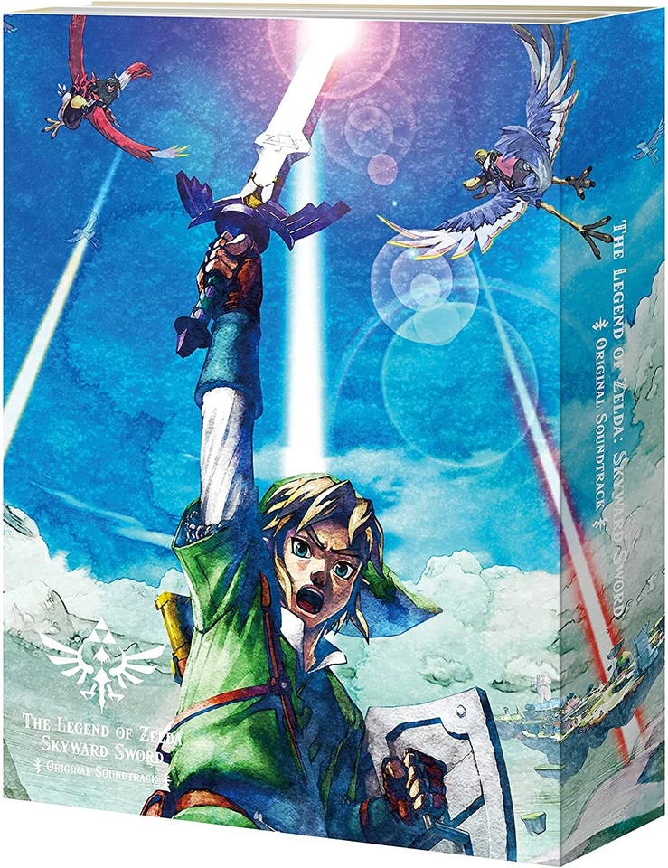The Legend Of Zelda Skyward Sword Original Soundtrack OST (5CDs) Japan NEW Music - Photo 2/4