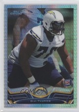 2013 Topps Chrome Prism Refractor 108/260 DJ Fluker #134 1h5