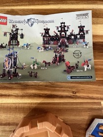 Lego Castle Knights Kingdom set 8796 King Mathias Incomplete.