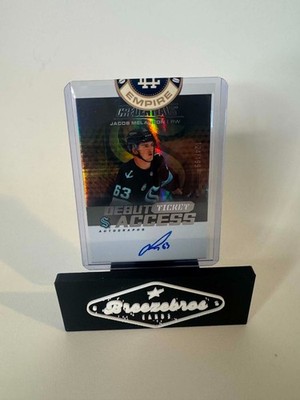 2025-26 Credentials Debut Ticket Access Auto Jacob Melanson DTA-JM /199 Kraken
