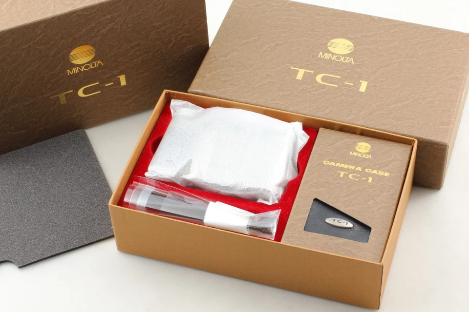 [КАК НОВЫЙ в коробке] Фотоаппарат компактный Minolta TC-1 с чехлом и ремешком из ЯПОНИИ - Изображение 3 из 4