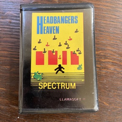 ZX Spectrum 48K Computer HEADBANGERS HEAVEN von LLAMASOFT - 1983 - sehr selten 
