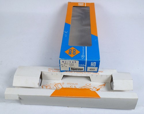 ROCO 4203 LEERKARTON Personenwagen Donnerbüchse Spur H0 OVP HO Leerverpackung | Zustand: Gebraucht