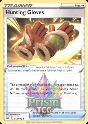 Jagdhandschuhe 142/172 Uncommon Brilliant Stars Pokemon