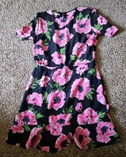 Stella McCartney Iconic Poppy Print Silk Minidress Original MSRP $1395